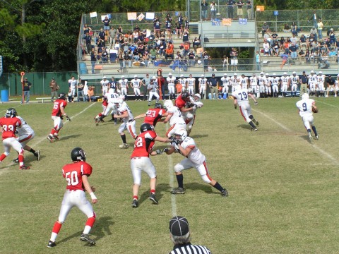 2009 NHFA Championship Game: Lighthouse Chargers (white) vs North Georgia Falcons (red)